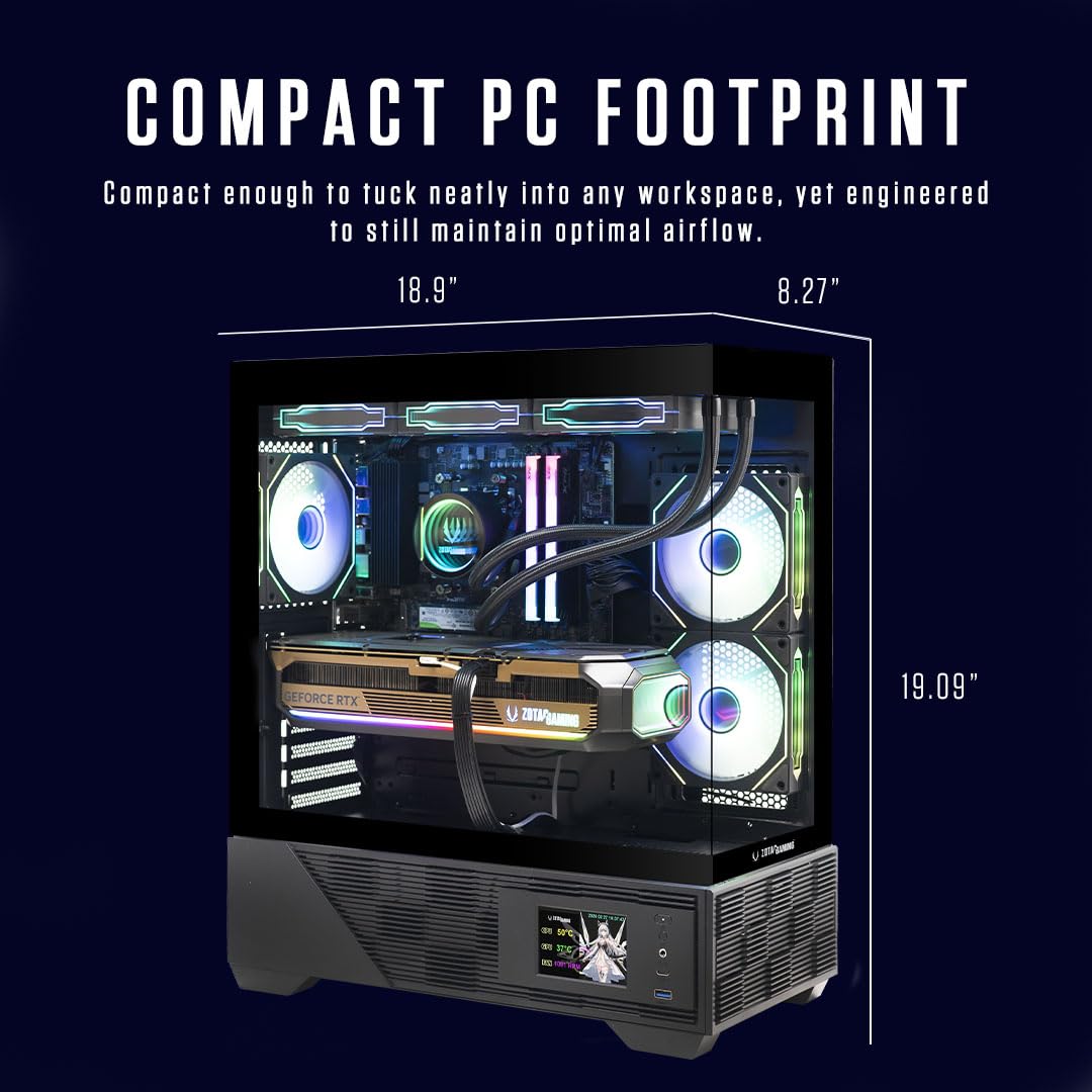 Amazon.com: ZOTAC MEK Gaming PC Desktop, Ryzen 7 9800X3D, NVIDIA