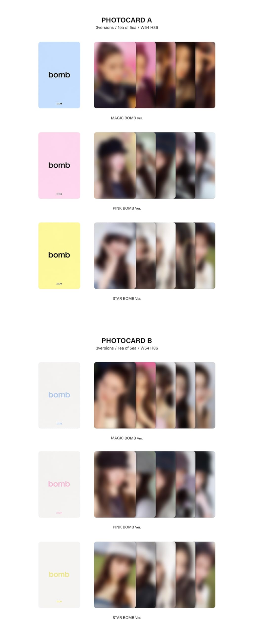 Amazon.com: ILLIT - 3rd Mini Album [bomb] Photobook STAR BOMB Ver