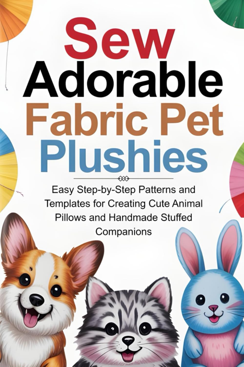 Sew Adorable Fabric Pet Plushies: Easy Step-by-Step Patterns and Templates for Creating Cute Animal Pillows and Handmade Stuffed Companions