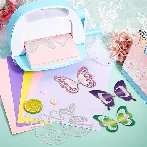 Miniatura 7 de GLOBLELAND Troqueles de corte de arco de mariposa para hacer tarjetas, lazo en capas 3D, troqueles de metal, troqueles de corte, plantilla de