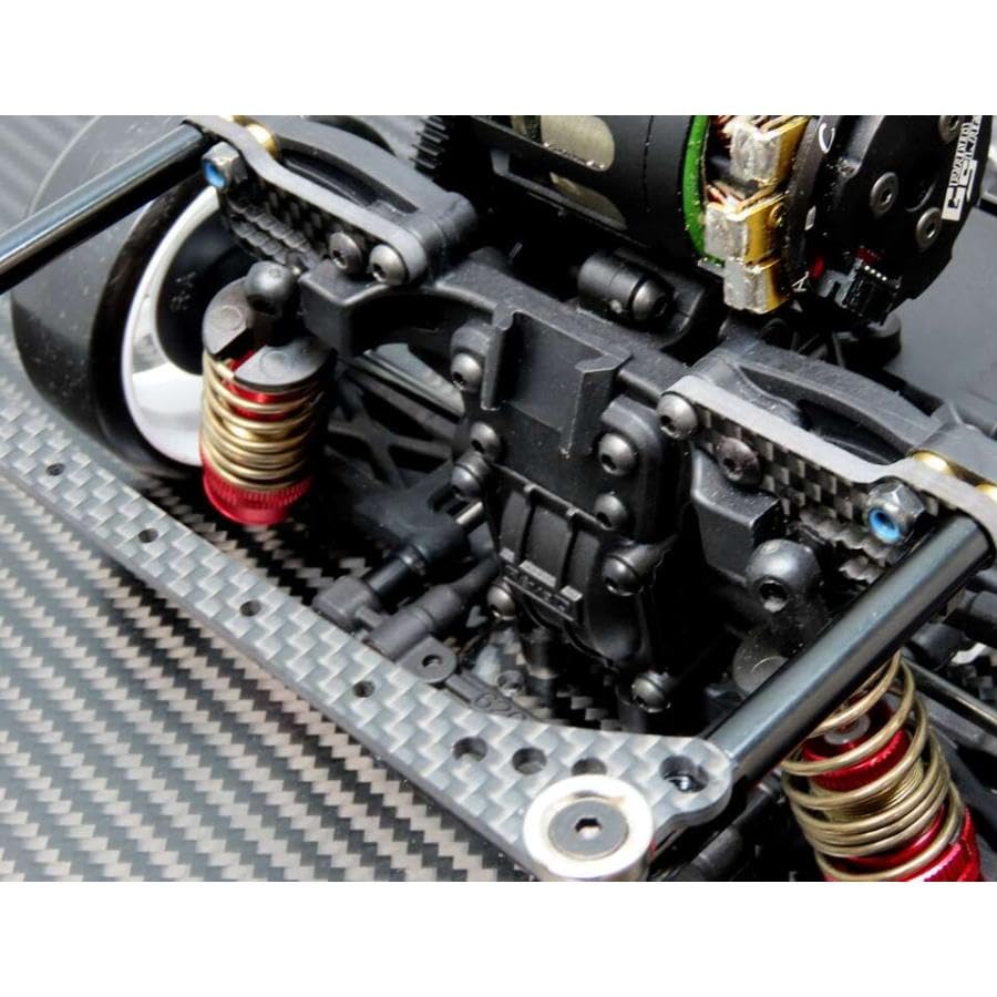 Amazon | RDX カーボン強化プレースリアショックタワー | リア