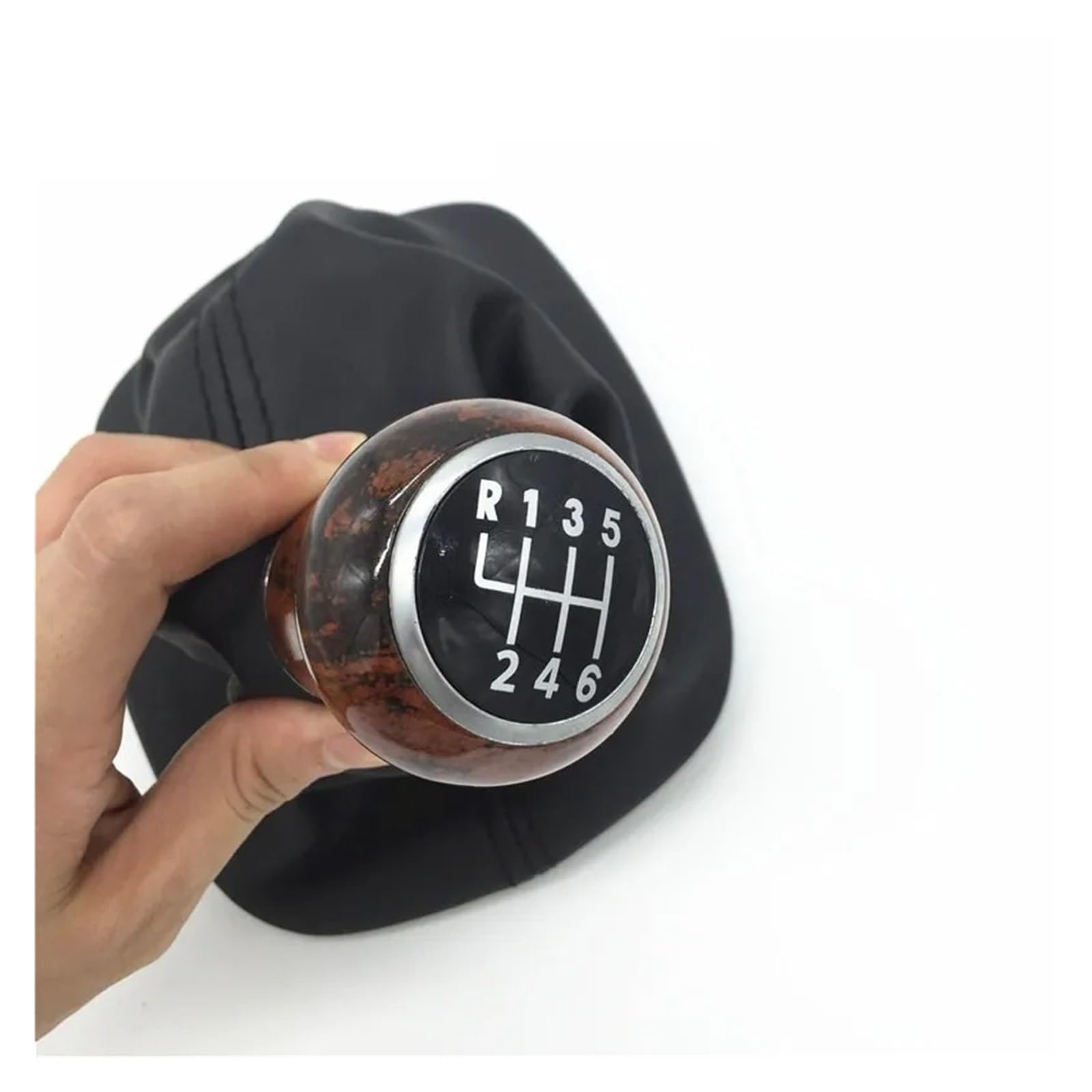 SAUANMNKTP Gearshift Knob for VW for Passat B5 FL 2000-2005 Gear Shift Knob Shifter Lever Stick Gaiter Cover Case