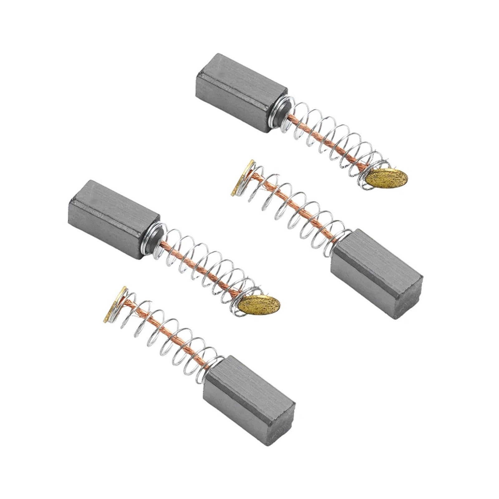 Lot de 4 balais de charbon de rechange for mini perceuse électrique, meuleuse, moteur électrique, 10 mm x 5 x 5 mm