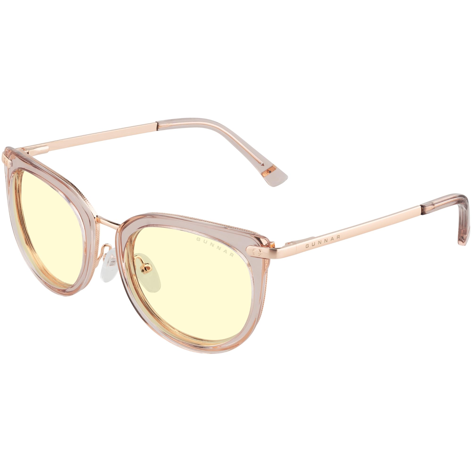 Gunnar Blaulichtfilter-Brille - Lahti - Rose Crystal - Amber