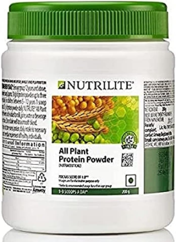 Nutrilite All Plant Protein Powder - 200G And Stylish Hair/Head Band [Assorted] - Combo
