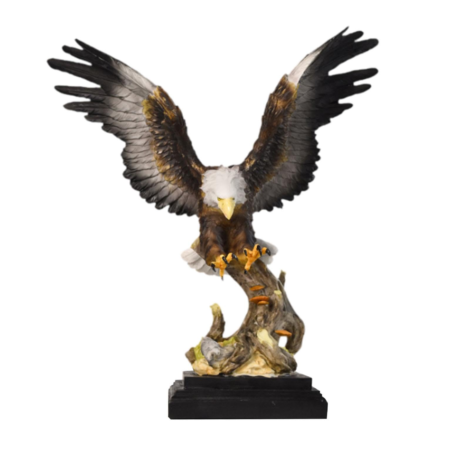 Statua di in Resina, Oggetto Da Collezione, Realizzata a Mano, Ideale per Scrivania, Ufficio O Casa, Regalo per Uomo, Volante38.5x15.5x42 cm