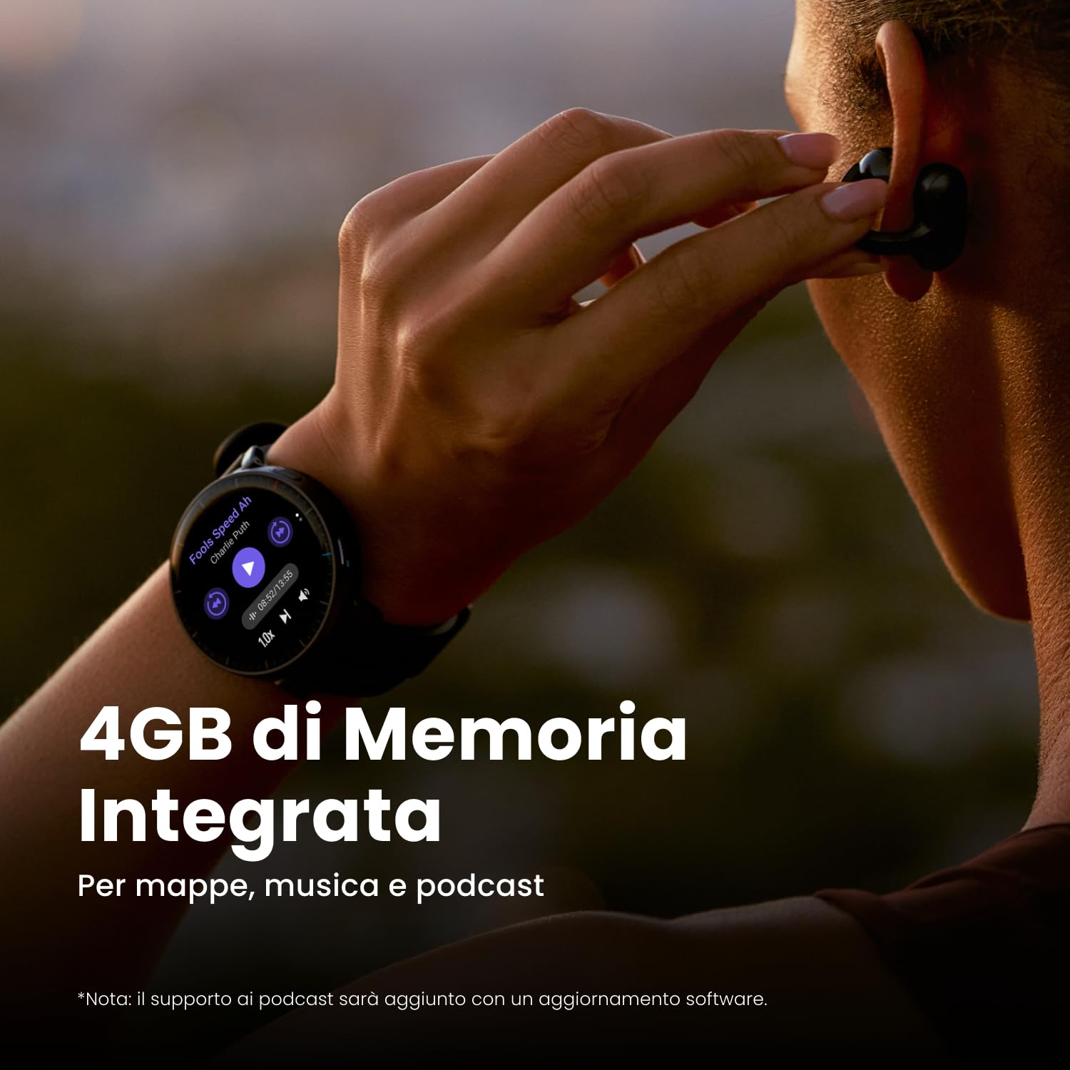Amazfit Active Max 48mm Smartwatch 1,5'' AMOLED, 25 Giorni Autonomia, Mappe Offline, NFC, GPS, 4GB di Memoria, 170+ Sportive, 5 ATM, Monitoraggio Fitness, Sonno & Battito per Android/iPhone