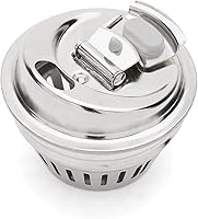 Vista 3 de Jarware Tapa para infusión de bebidas y frutas 2 en 1 de acero inoxidable, boca regular, plateado