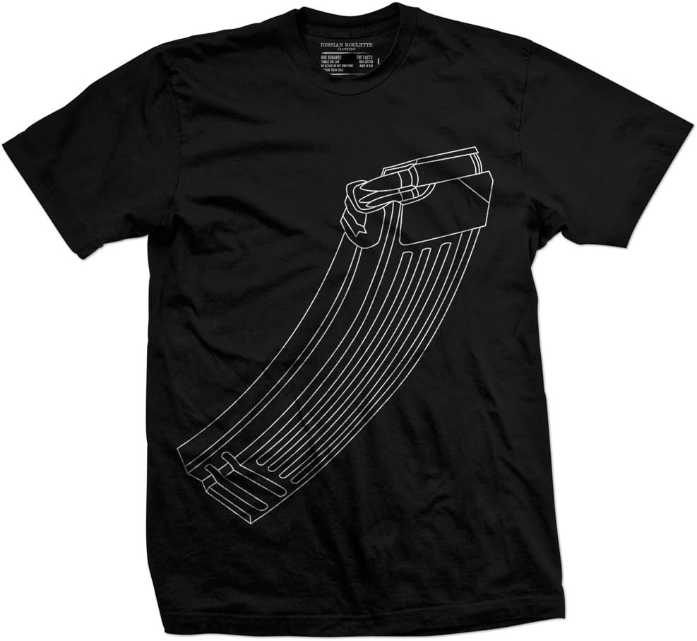 AK Magazine Men's T-Shirt Black XX-Large