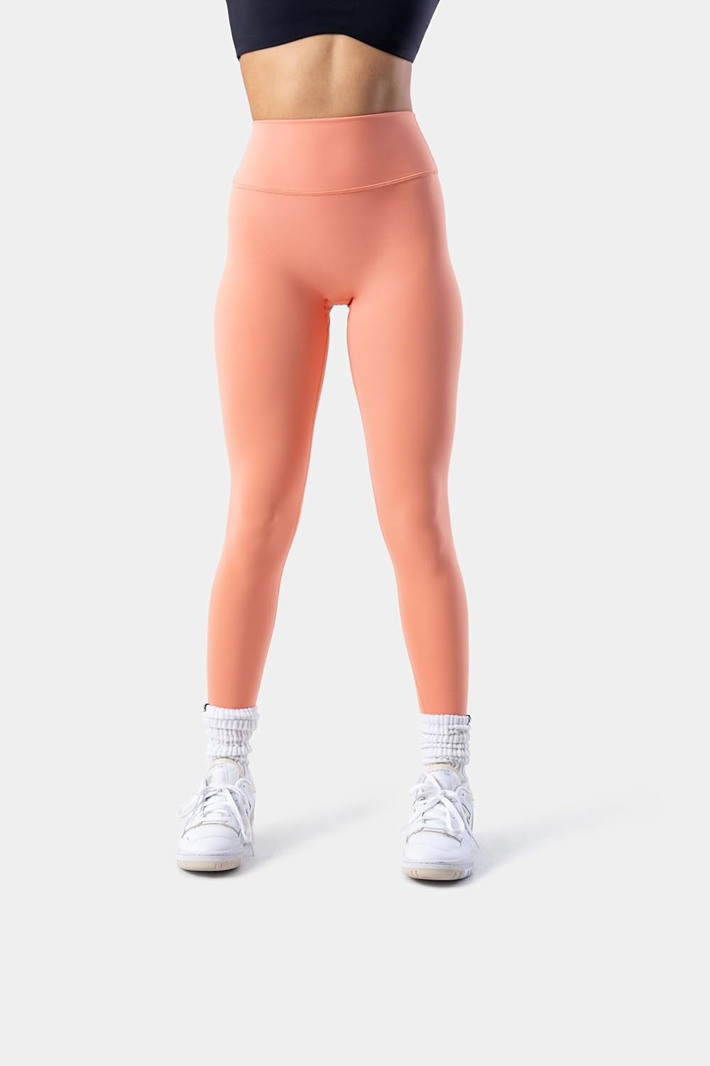 Kamo Fitness Serenity No Front Seam Leggings 25" Inseam Yoga Pants High Waisted Soft Workout Tights - Image 4