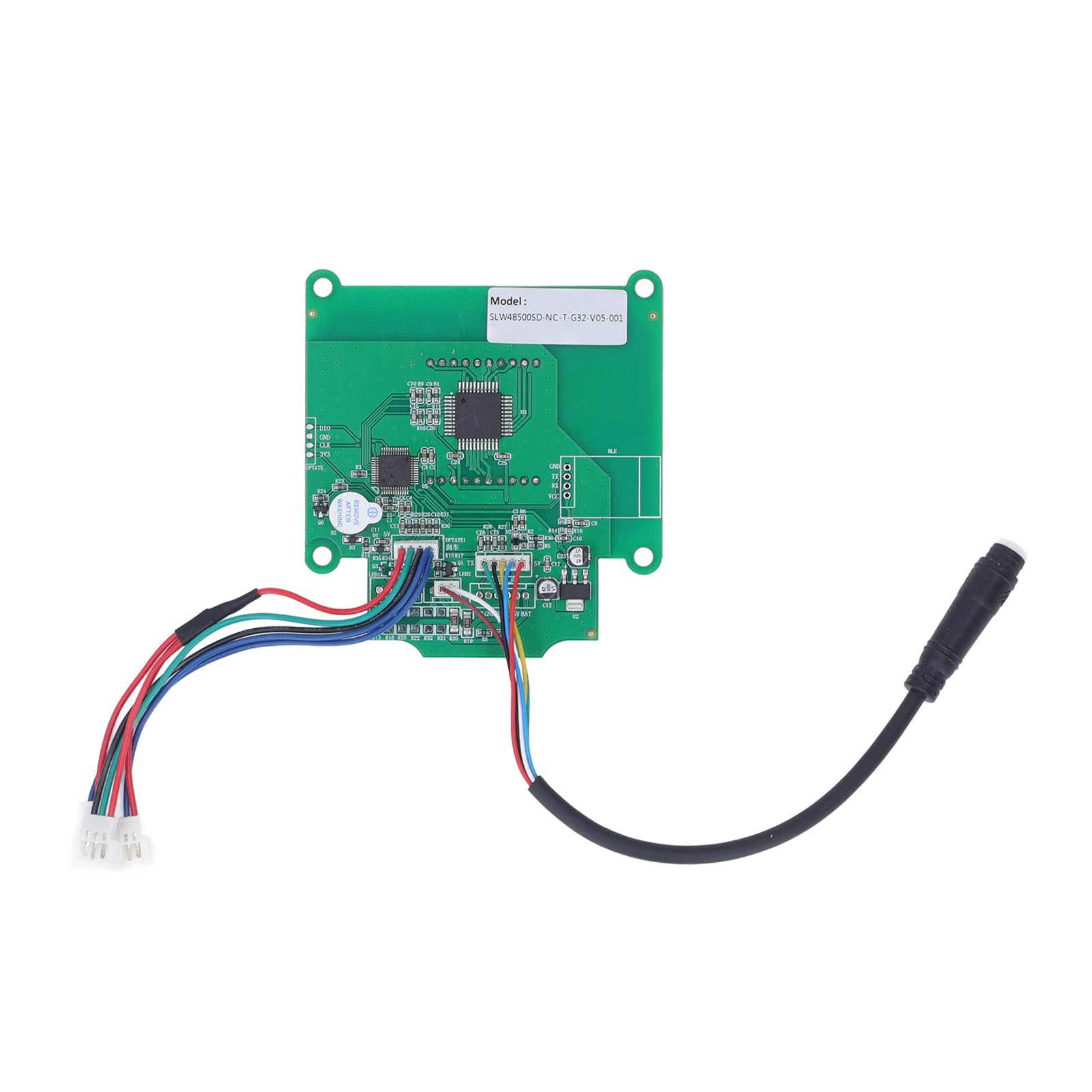 VGEBY Salpicadero de Scooter Eléctrico, Tablero de Circuito de Salpicadero de Scooter Eléctrico de Scooter Piezas de Repuesto de Scooter Eléctrico de Cabeza Femenina Impermeable de 7