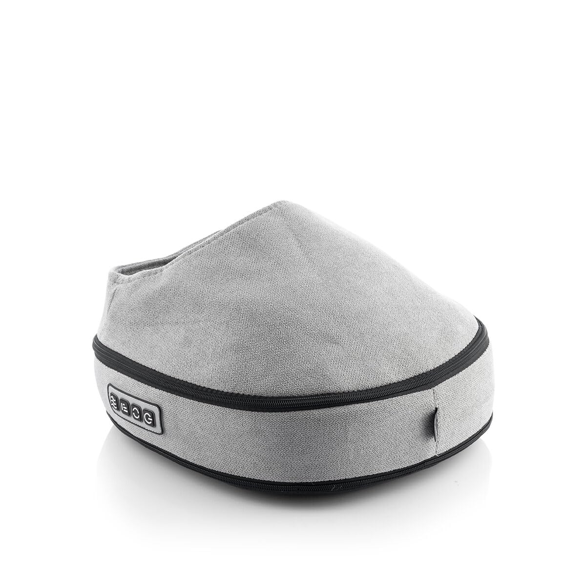 2 in 1, massaggiatore shiatsu termico cuscino multiposizione, 8 teste rotanti, calore a infrarossi, 3 intensità, spegnimento auto 15 min, uso piedi, collo, schiena, gambe