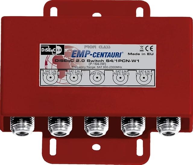 EMP DiSEqC Switch S4/1PCN-W1