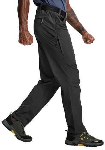 Zoofly Men's Lightweight Cargo Tactical Hiking Pants (6 Pockets)