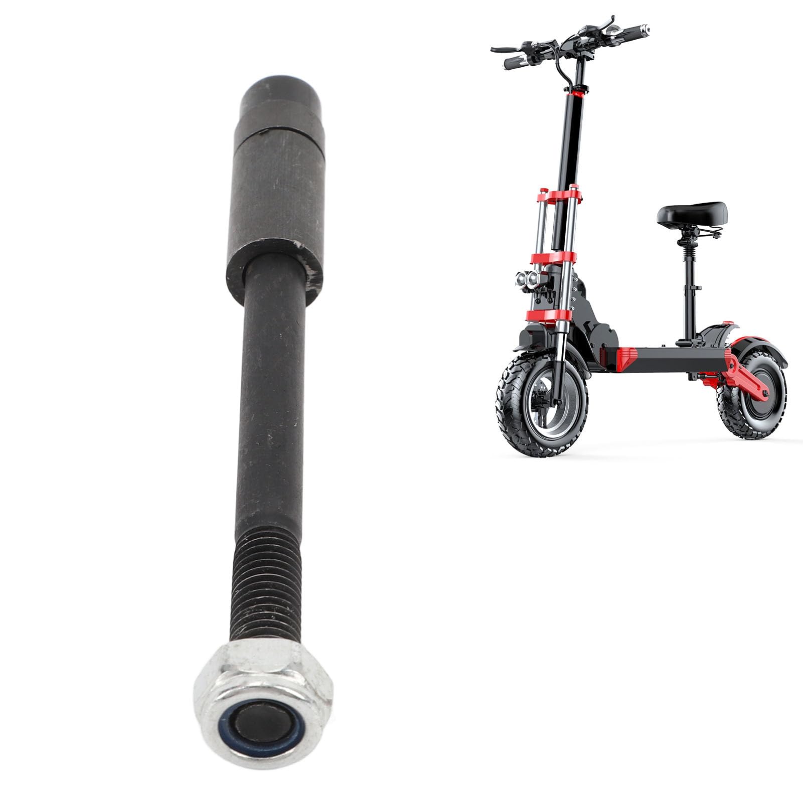 Tornillo Plegable De Repuesto Para Patinete Eléctrico SEALUP – Eje Delantero De Hierro Resistente, Fácil Instalación