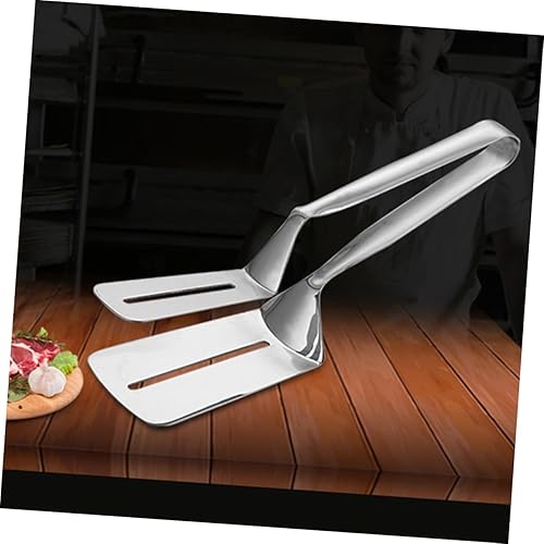 Miniatura 8 de GANAZONO Pinzas de carne de acero inoxidable para barbacoa y parrilla, pinzas para ensalada, 1 unidad