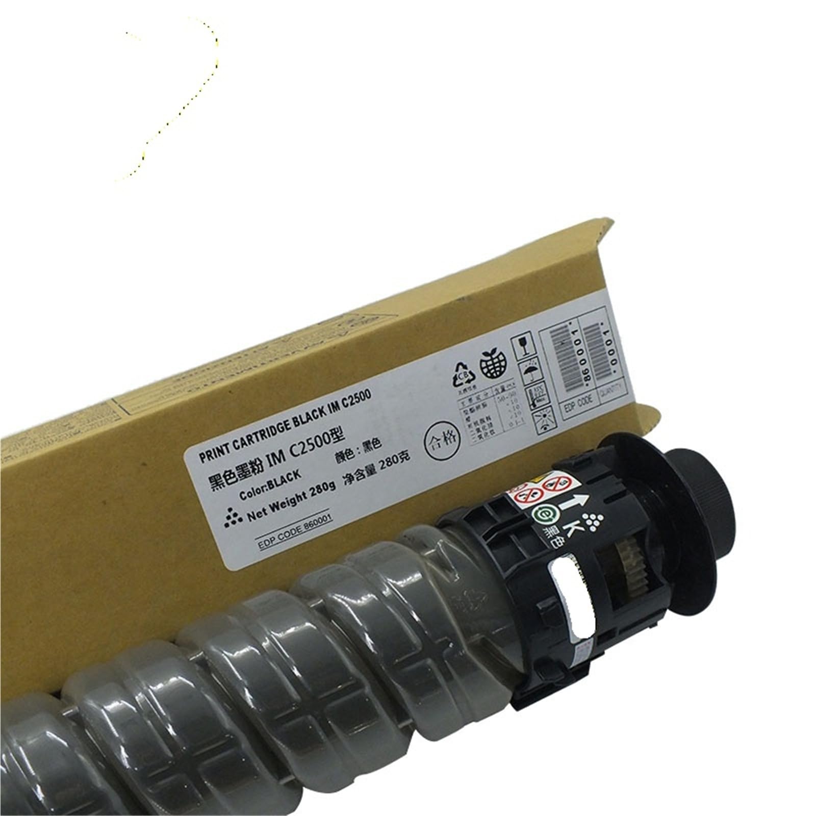 Compatible con Cartuchos de tóner Ricoh IMC3500/IM C3000 (4 Piezas/Juego) - Se Adapta a la Serie de Suministros de Impresora,Accesorios