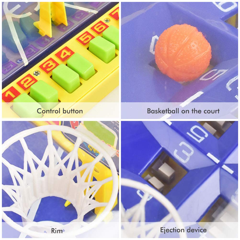 Mini Basketbalspel | Leerspeelgoed Met Geluid En Licht | Leuke Mini Basketbalspel | Leerspeelgoed Met Geluid En Licht | Leuke