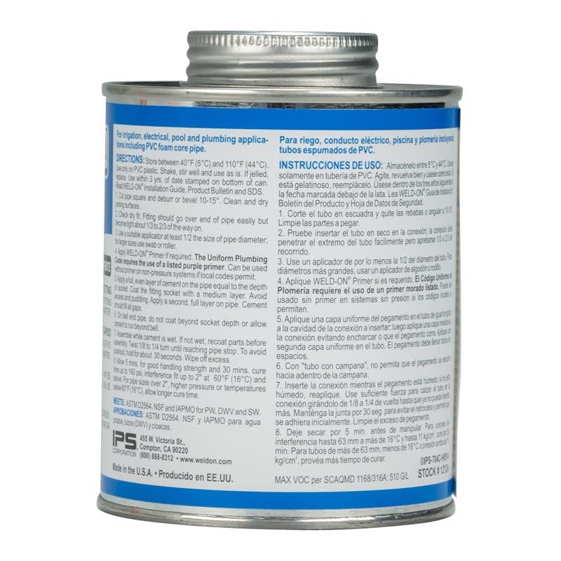 IPS 12124 704 Pegamento PVC Transparente miniatura 2