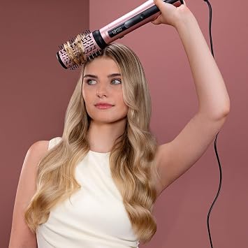Cecotec Air Brush with 3 CeramicCare 3in1 AirBrush Elite Heads. 1200W, Ionic Function, Dry, Shape and Volumize, Screen, Ceramic Coating, Brushes 50 mm, 33 mm and Volumizing Head