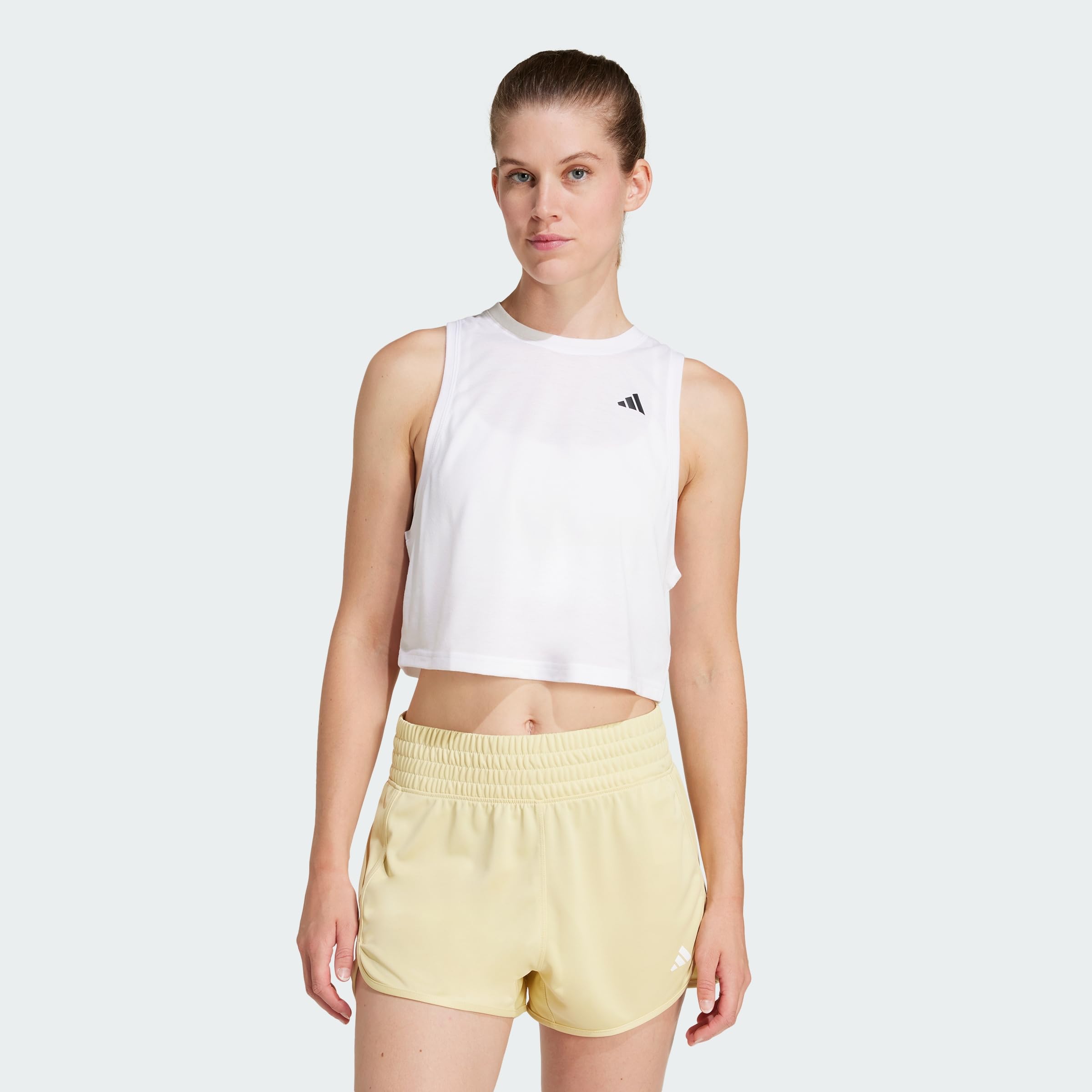 Adidas Womens Train Essentials Tank - White