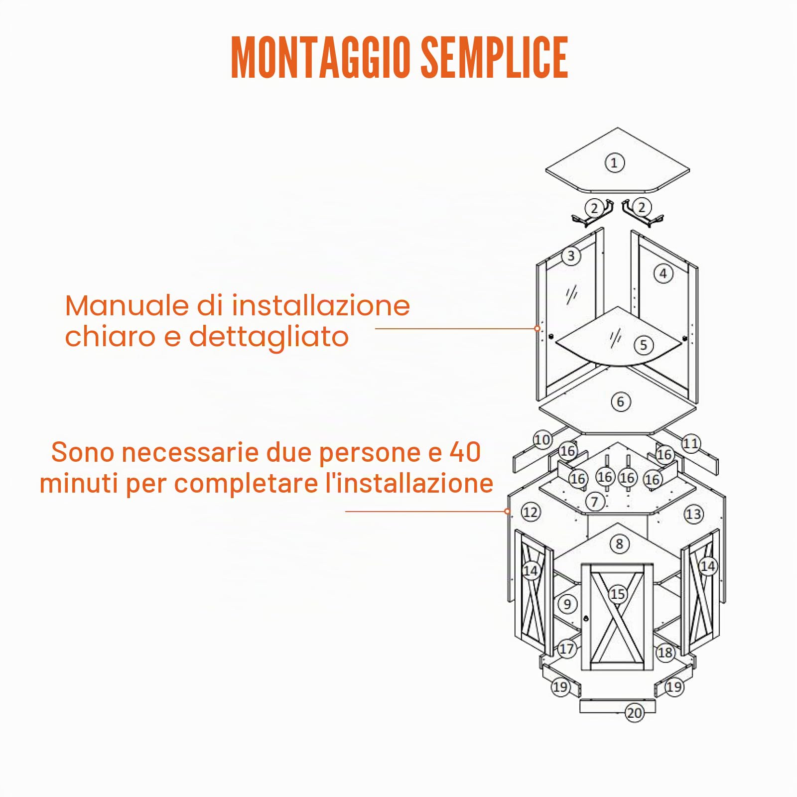 VEVOR Mobile Bar Industriale ad Angolo, Tavolo da Vino per Liquori e Bicchieri, Credenza Buffet con Porta Bicchieri, Mobile Bar Indipendente in Legno per Soggiorno, Bar di Casa, Noce Nera