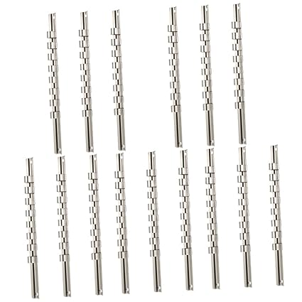 EXCLUZO 5 Sets Socket Holder Metal Container Plastic Stand Metal Stand Metal Sleeves Container Wrench Socket Organizer Sleeves Inserting Holder Multifunction Storage Rack Silver