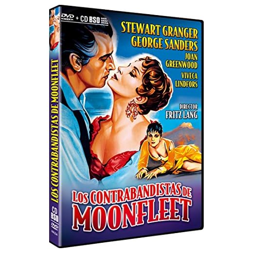Los Contrabandistas De Moonfleet (Moonfleet) + CD [DVD]