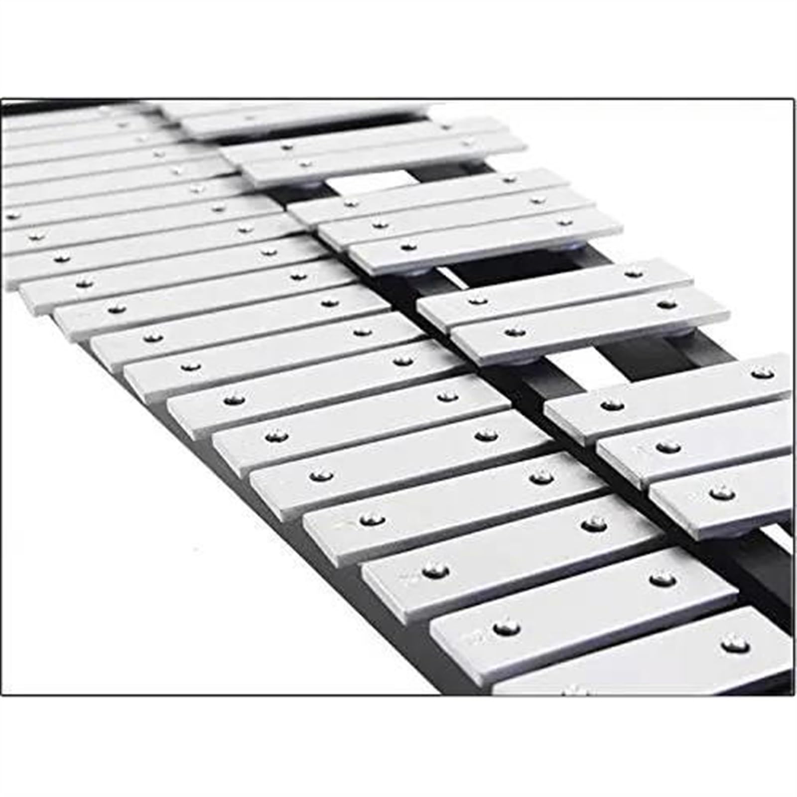 Glockenspiel profesional 30 notas palo de aluminio plegable elegante instrumento de percusión Kit De Glockenspiel Profesional