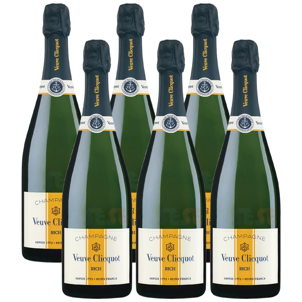 Amazon.co.jp: 正規品 ヴーヴ・クリコ リッチ オン アイス 750ml 6本