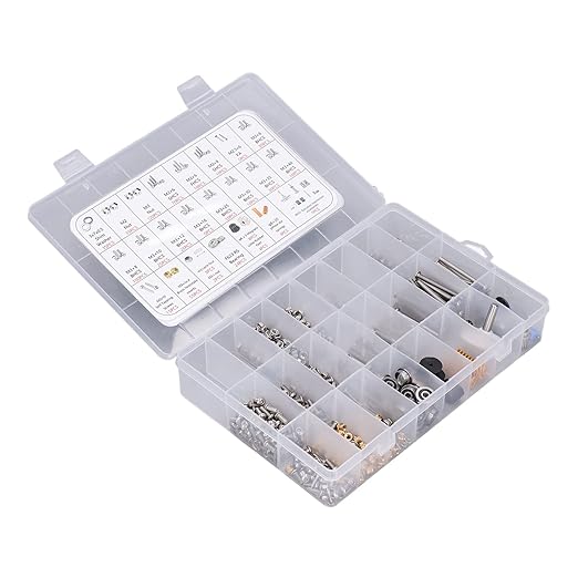 review 3D Printer Fastener Kit, Complete Neat Brass Stainless Steel 3D Printer Hardware Parts Various Accessories for Voron 0.1 for DIY Project