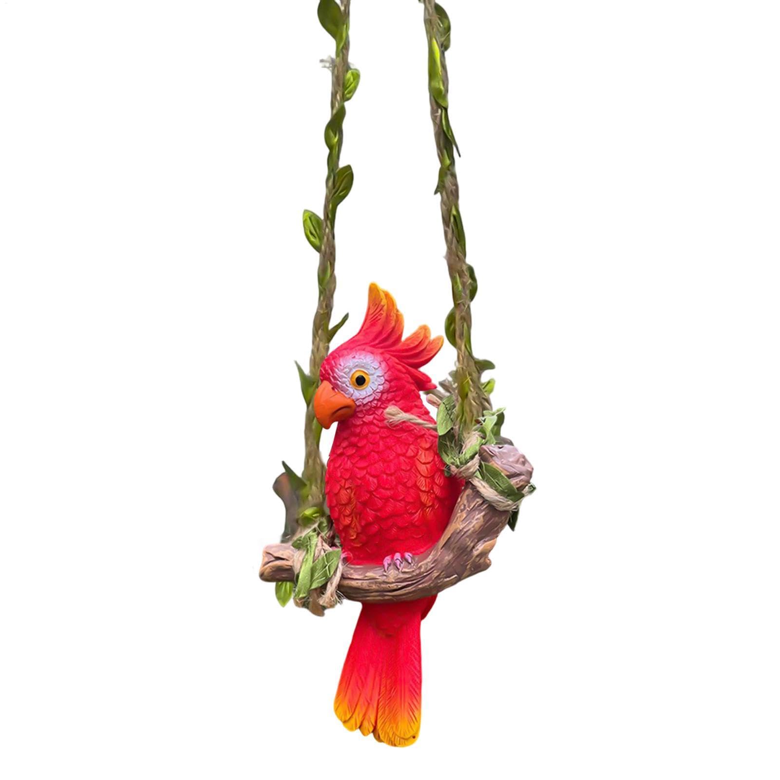 Décoration d'oiseau pour la maison : sublimez votre terrasse avec ce perroquet tropical