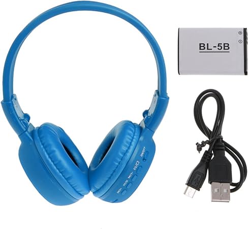 AiBii BS-N65 Foldable Bluetooth Wireless Headphone LCD Screen TF MP3 Player  FM Radio Sky Blue : Amazon.co.uk: Sports \u0026 Outdoors