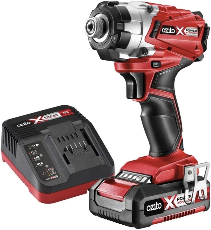 Ozito PXC 18V Impact Driver Kit PXIDK200 Home