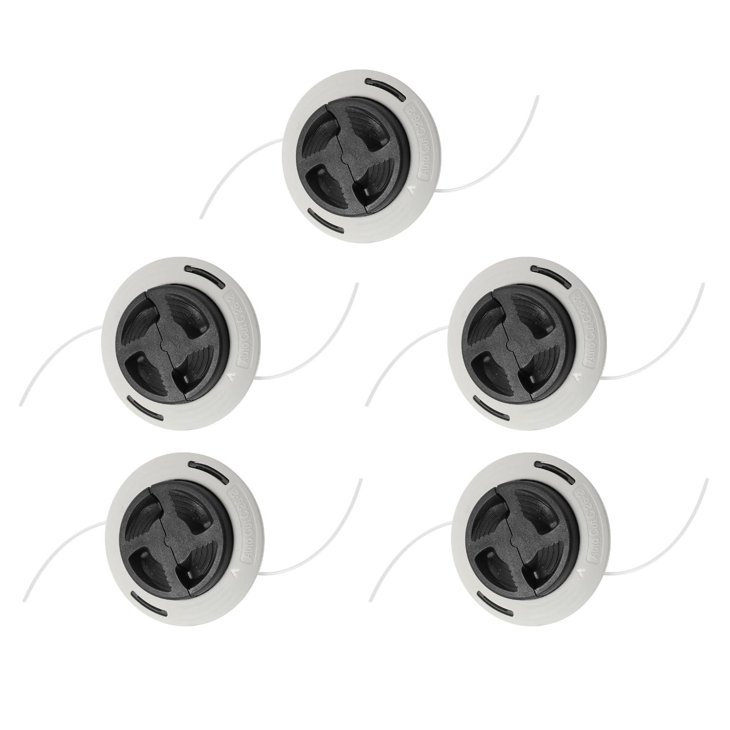 Testina di ricambio per decespugliatore Stihl FS55 FS55R FS56 FS56RC FS70 FS70R FS80 FS85 FS90 FS90R FS91 FS94 FS110 FS120 FS131R FS131 S250 FS240 10 21. 69 per C26-2, 5 pezzi