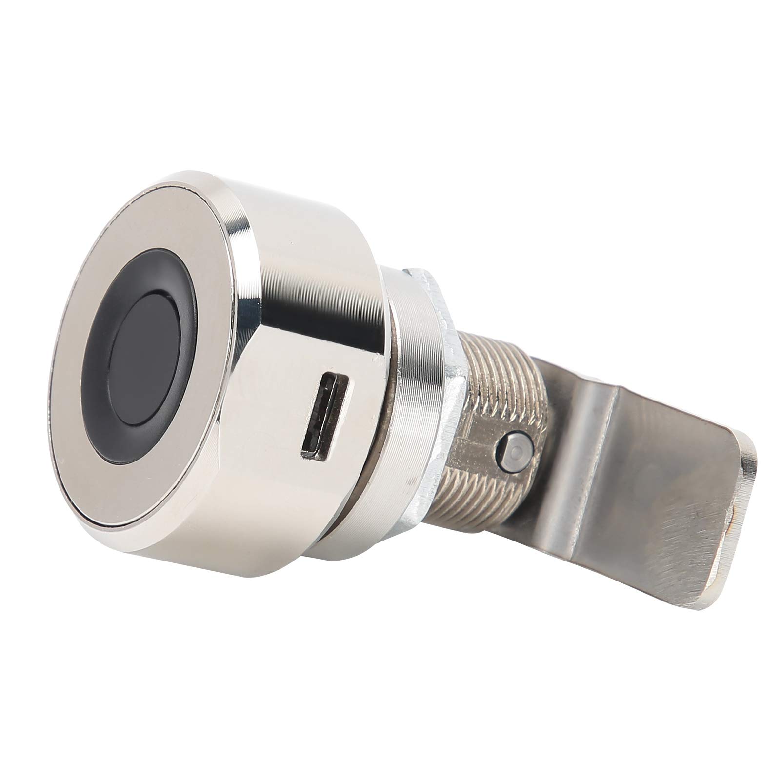 Inteligentny zamek do szuflady z czytnikiem linii papilarnych, bezkluczykowy zamek do szafek i mebli, ładowanie przez USB 3,7 V