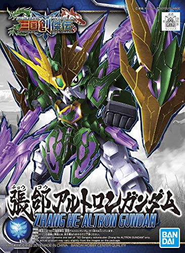 SD Sangoku Soketsuden #14 Zhang He Altron Gundam Kit miniatura 6