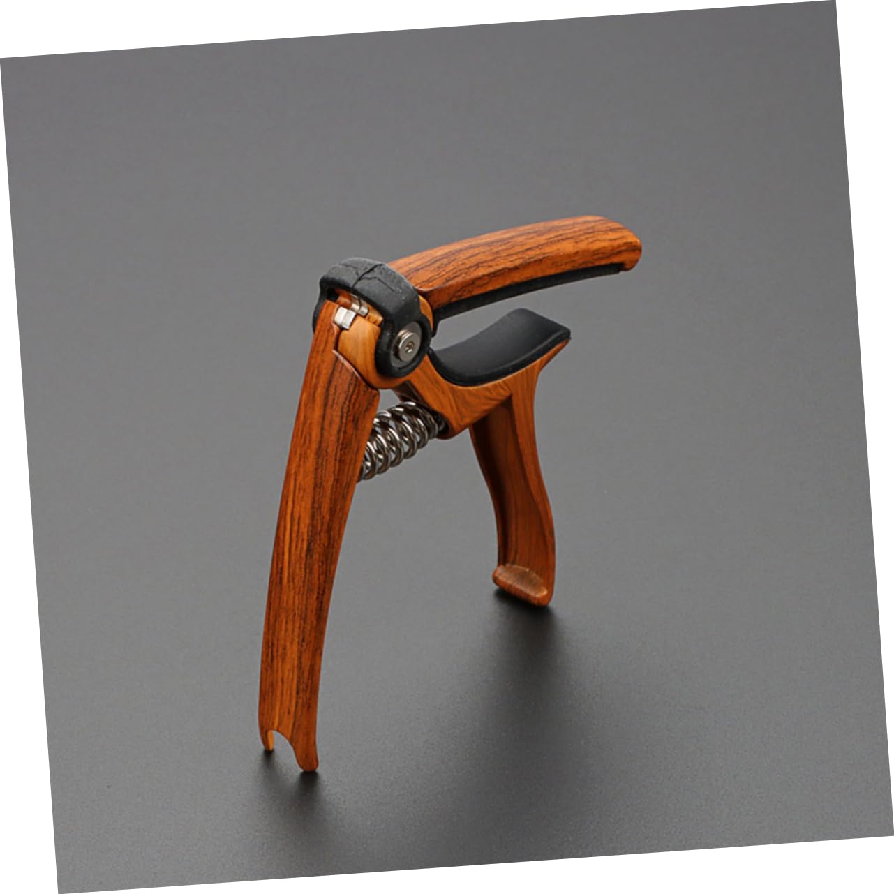 Yardwe 2 Piezas Cejilla De Guitarra Llave Guitarra Acustica Capo Accesorios Cejilla De Acordes Cejilla Para Guitarra Acustica Guitarra Cejilla Aleación De Zinc Marrón Claro