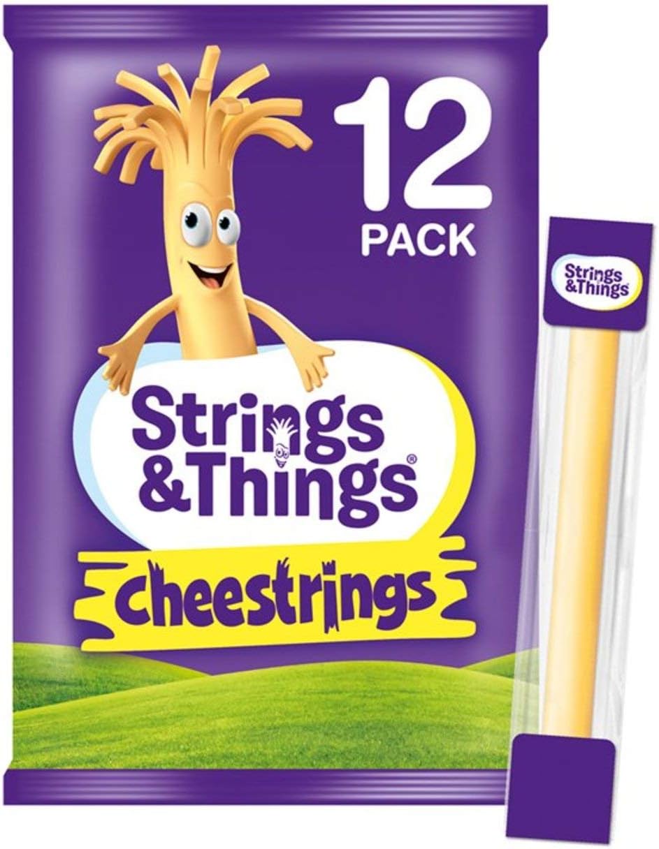 Strings & Things Cheestrings, 12 x 20g