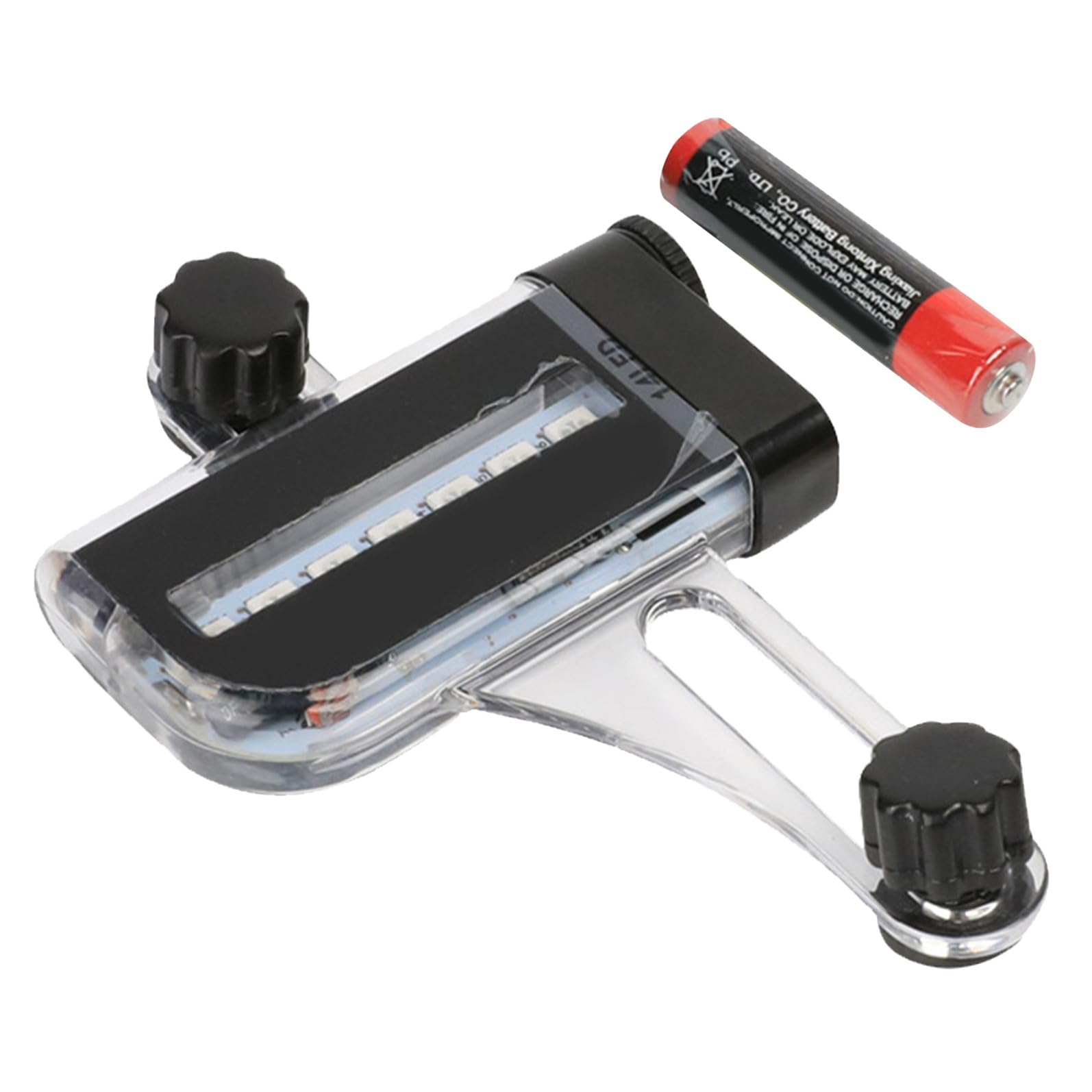 TOYANDONA Lumières Décoratives De Roues Moyeu Lumières De Roues De Vélo Lampe De Vélo Décorative Feux De Vélo à La Mode Lampes De Roue De Vélo Feux De Vélo Décoratifs Plastique