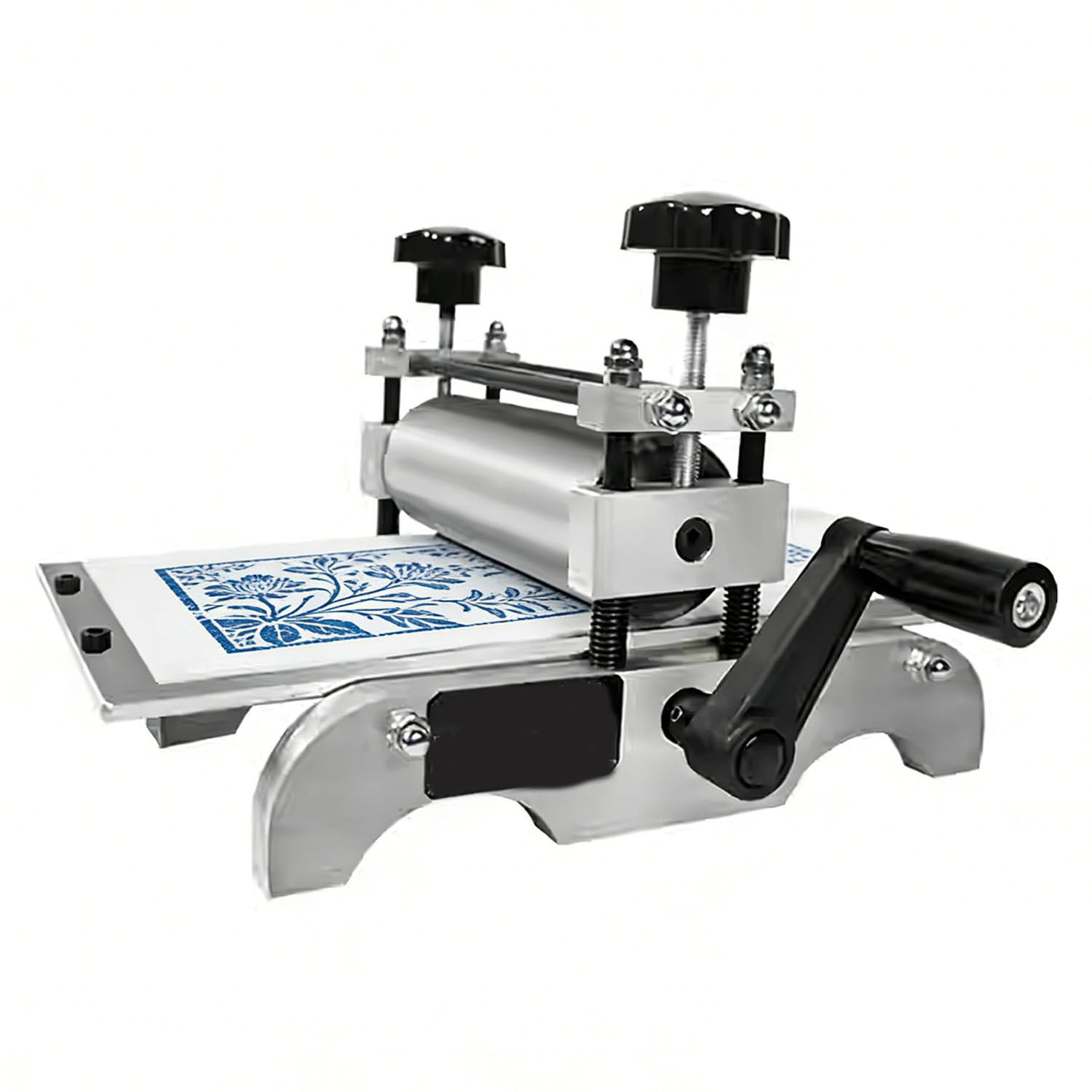 Buchdruckmaschine, professionelle Gravierpresse, 31 x 17 cm, Laminiergerät & Gravur, Doppelfunktion, für Holz- und Kupferplattenprojekte, Studios, DIY-Labors, Künstler und Pädagogen