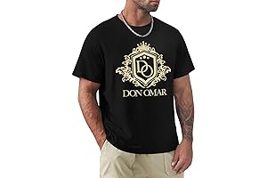 Don Omar Men's Casual Summer Graphic Shirt