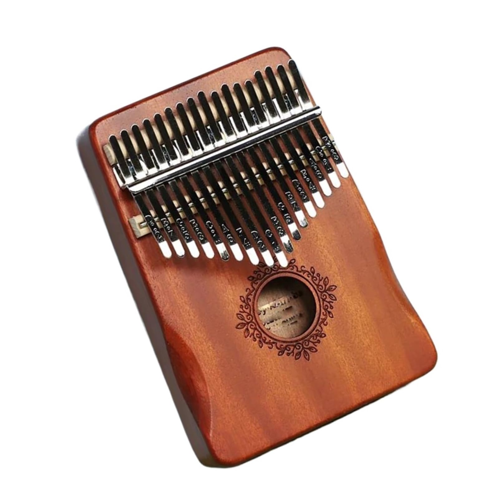 Kalimba Kalimba Mahoniowa 17 klawiszowy Przenośny Instrument Dla Początkujących I Dorosłych(Brown)