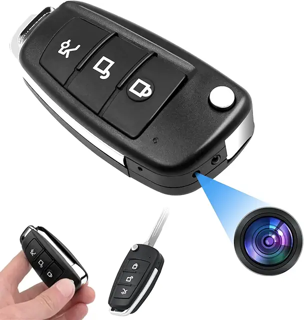 Caméra Espion Montre 1080P HD avec Vision Nocturne et Détection de Mouvement