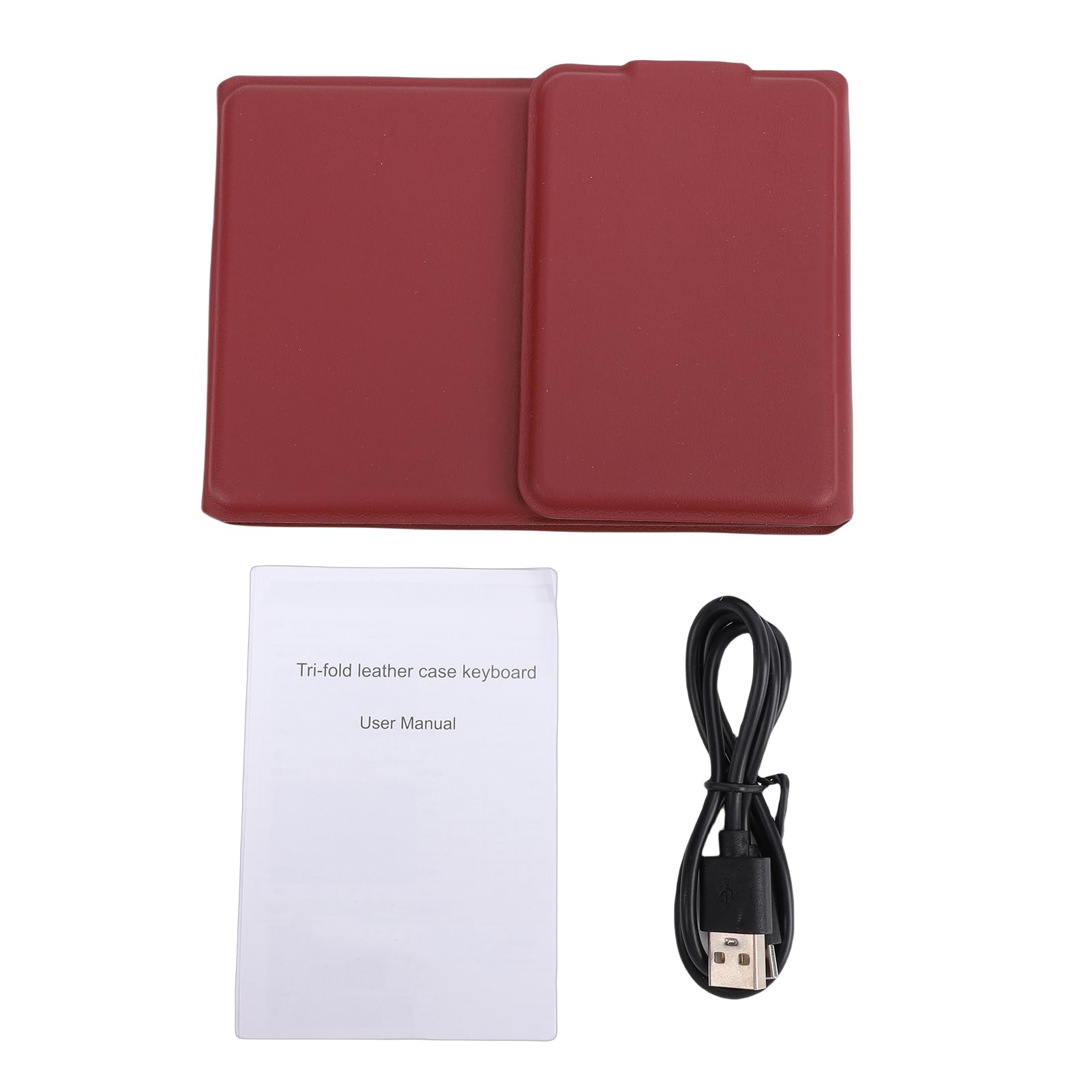 Tastiera ultra sottile con touchpad 3 tasti ripiegabili ricaricabili con commutazione dei dispositivi per viaggi in ufficio a casa