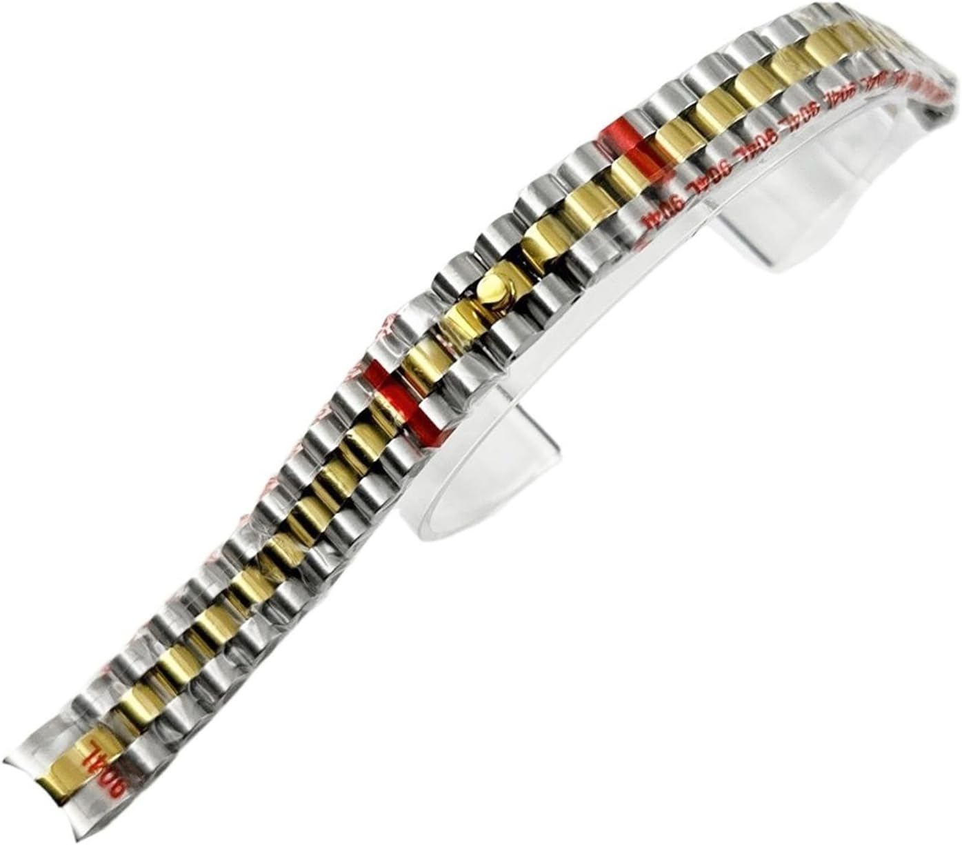 17mm Silver 904L Bracelet Watch Solid Stainless Steel Strap For 31mm NH05 NH06 Case