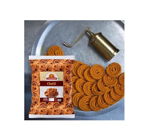 Ghotaram Organic Chakli Chakoli Murukku Snack, Butter Chakri Delicious Namkeen and Snacks, Ready to Eat Snacks, Cholesterol Free, No Trans Fats, No Preservatives, Chai Tea Chakli-250 * 1Pack - Image 6