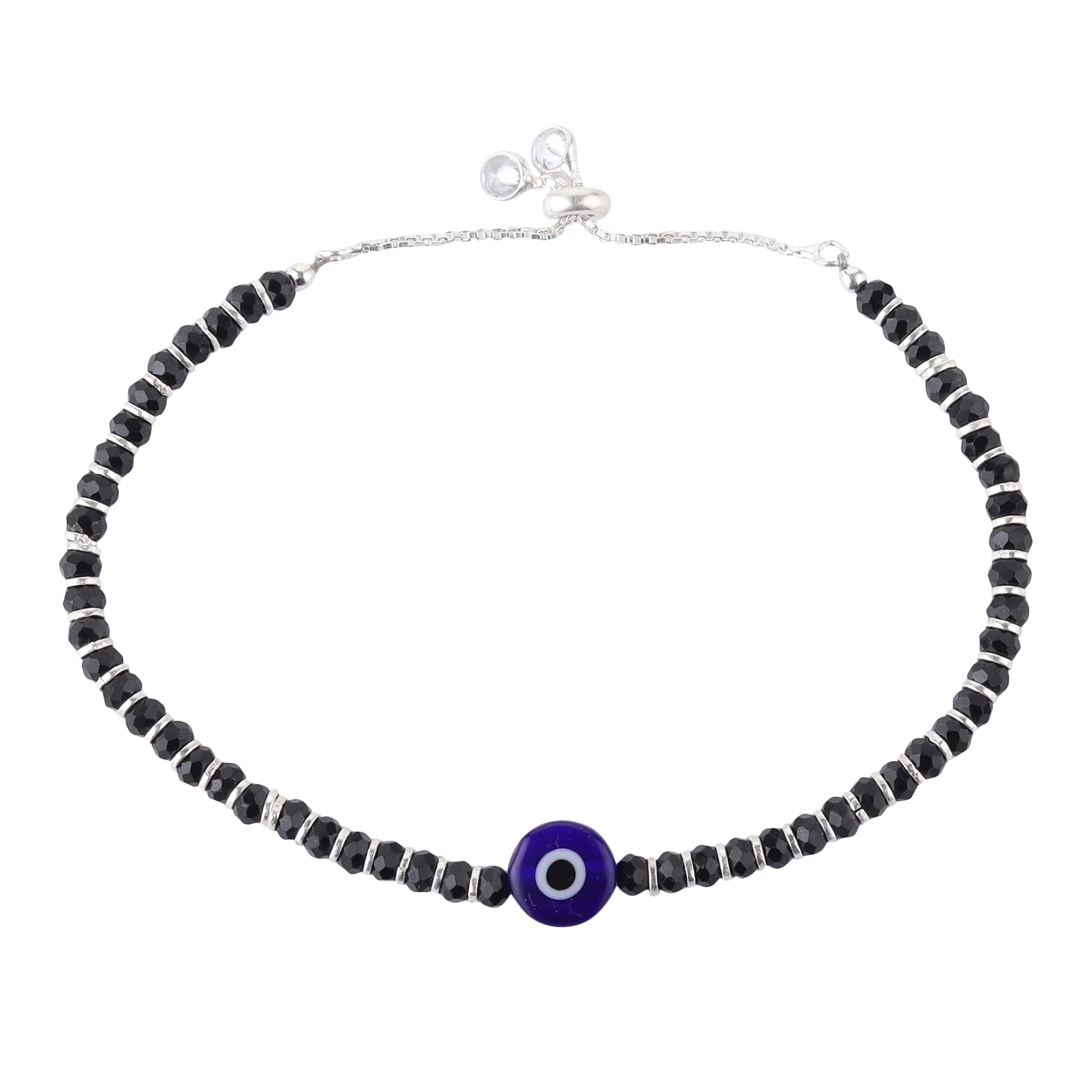 Evil Eye Sterling Silver Bracelet