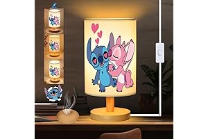 Adorable Stitch Bedside Table Lamp: Illuminate Your Room with Galactic Charm