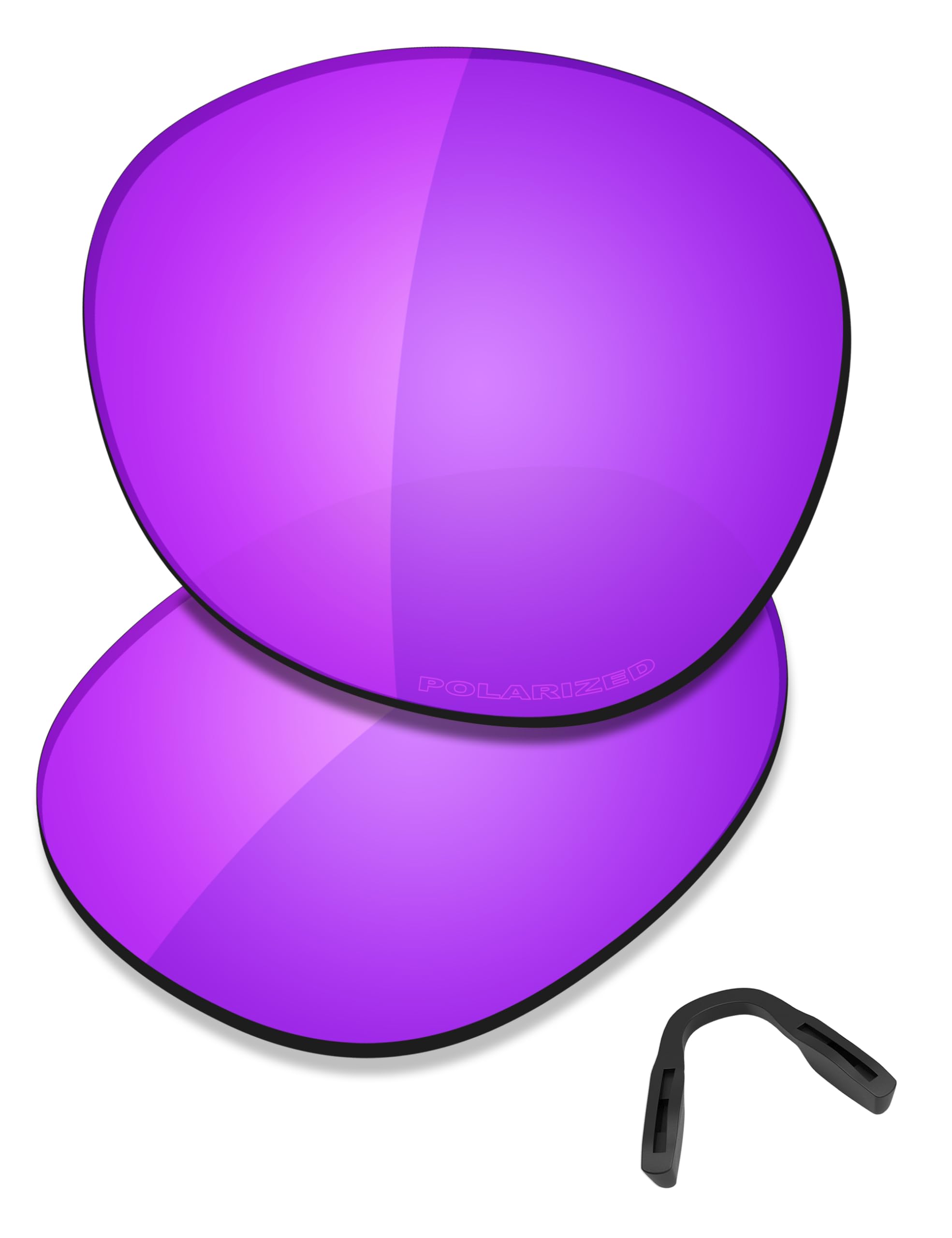 SAUCER Premium Replacement Lenses & Nosepads for Oakley Coinflip OO4144 Sunglasses